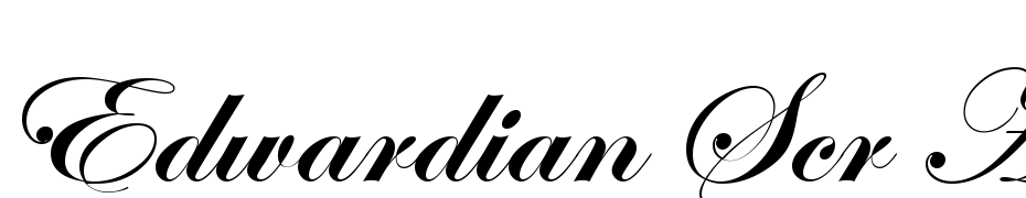 Edwardian Scr Alt ITC TT Bold Font Download Free