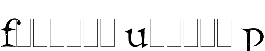 Frances Uncial Plain Font Download Free