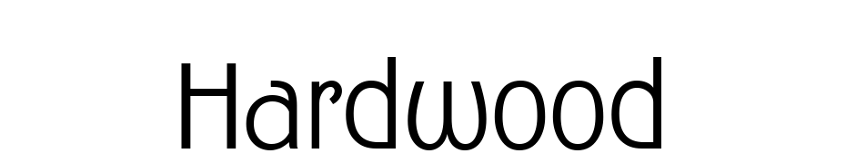 Hardwood Font Download Free