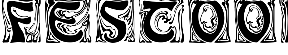 Festoon Caps SSK Font Download Free