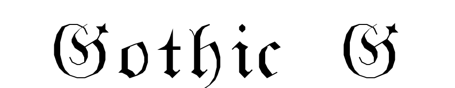 Gothic G Font Download Free