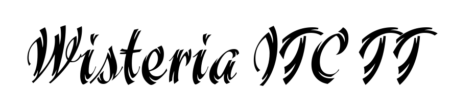Wisteria ITC TT Schrift Herunterladen Kostenlos
