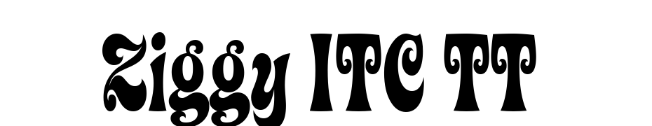 Ziggy ITC TT Font Download Free