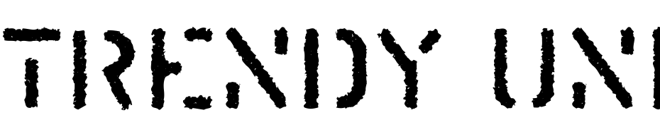 Trendy University Font Download Free