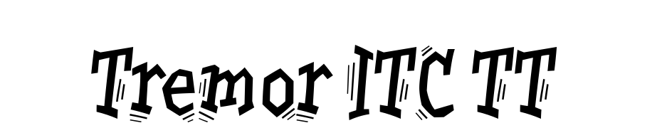 Tremor ITC TT Font Download Free