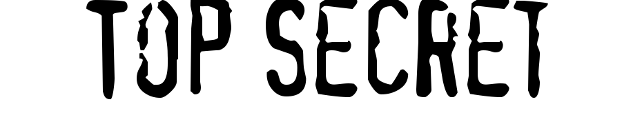 Top Secret Font Download Free
