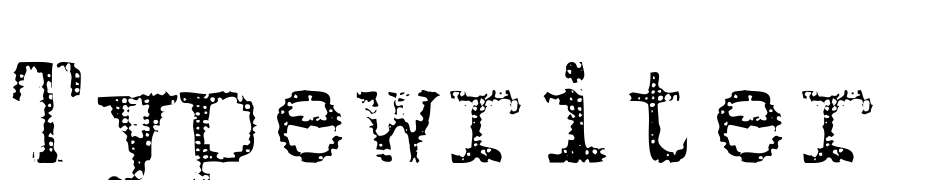 Typewriter Rough Schrift Herunterladen Kostenlos