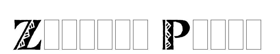 Zinjaro Plain Font Download Free