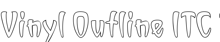 Vinyl Outline ITC TT Schrift Herunterladen Kostenlos