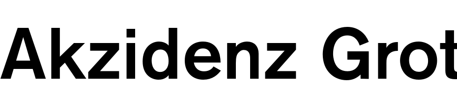 Akzidenz Grotesk Std Med Yazı tipi ücretsiz indir