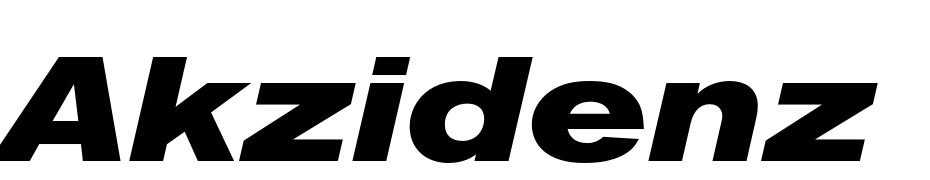 Akzidenz Grotesk Std Bold Ext It Font Download Free