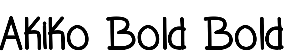 Akiko Bold Bold Schrift Herunterladen Kostenlos