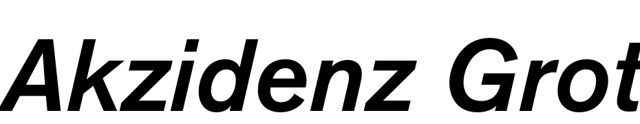 Akzidenz Grotesk Std Med Ital Font Download Free
