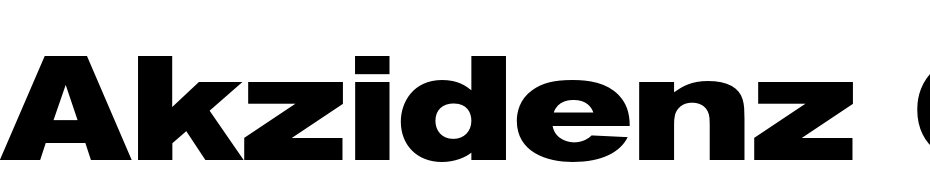 Akzidenz Grotesk Std Bold Ext Font Download Free