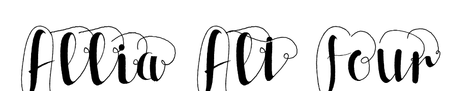 Allia Alt Four Scarica Caratteri Gratis