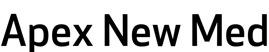 Apex New Medium Schrift Herunterladen Kostenlos