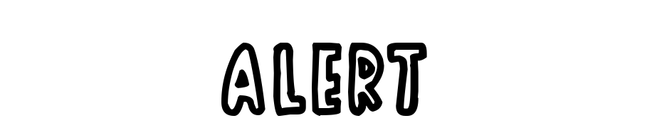 Alert Font Download Free