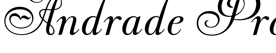 Andrade Pro Script Fuente Descargar Gratis