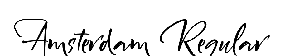 Amsterdam Regular Font Download Free