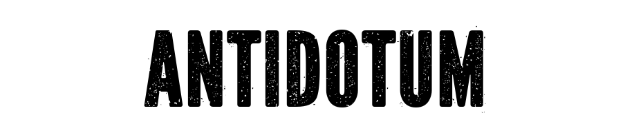 Antidotum Font Download Free