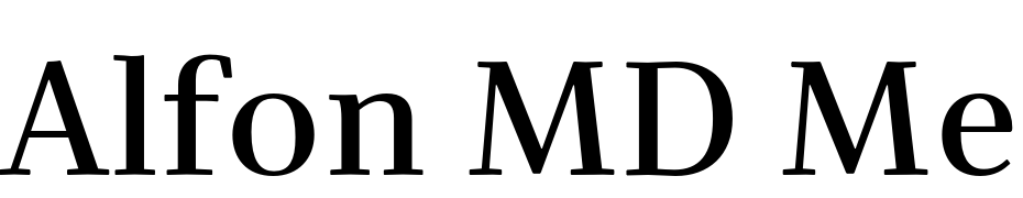 Alfon MD Medium cкачати шрифт безкоштовно