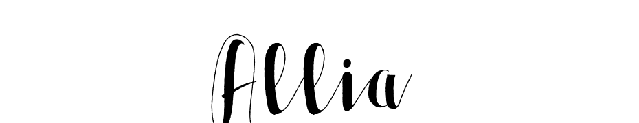 Allia Font Download Free