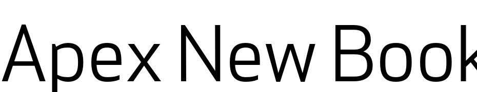 Apex New Book Font Download Free