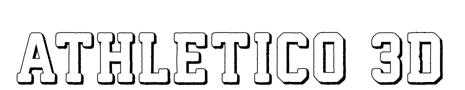 Athletico 3D Font Download Free