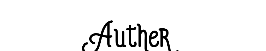 Auther Schrift Herunterladen Kostenlos