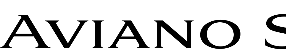 Aviano Serif Regular cкачати шрифт безкоштовно