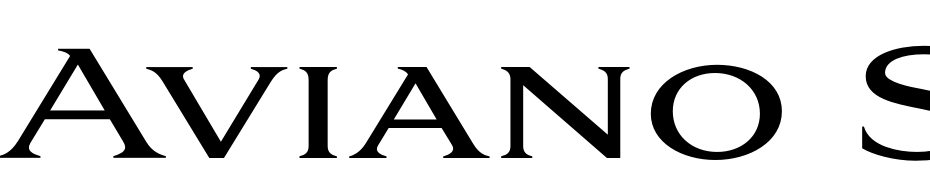 Aviano Serif Regular Fuente Descargar Gratis