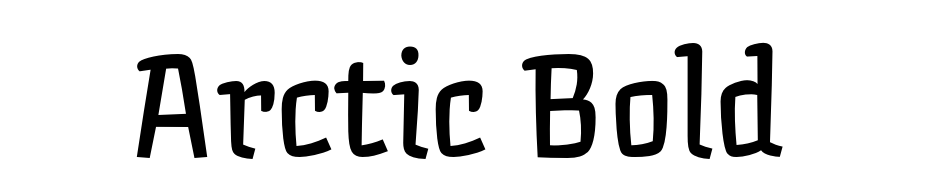 Arctic Bold Schrift Herunterladen Kostenlos