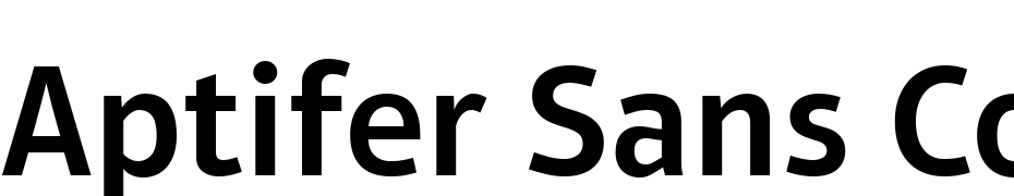 Aptifer Sans Com Semibold Scarica Caratteri Gratis