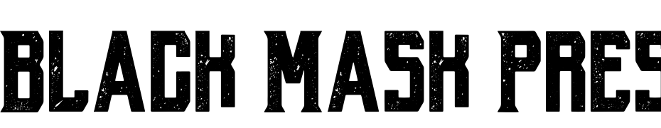 Black Mask Press cкачати шрифт безкоштовно