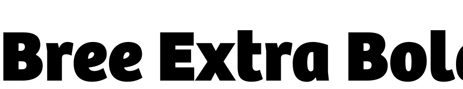 Bree Extra Bold Font Download Free