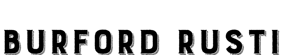 Burford Rustic Shadow Two A Font Download Free
