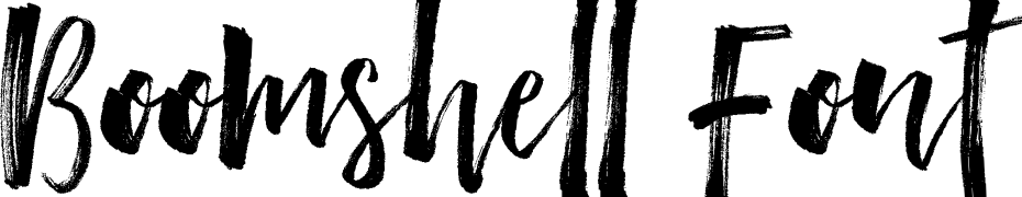 Boomshell Font Font Download Free