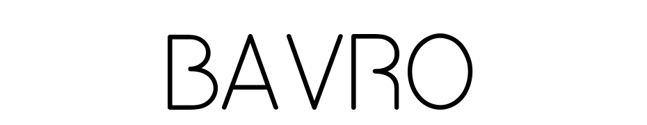 Bavro Scarica Caratteri Gratis