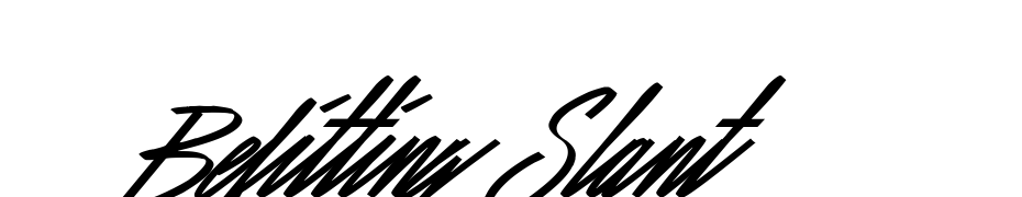 Befitting Slant Font Download Free