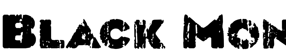 Black Monday Subset 2 Scarica Caratteri Gratis
