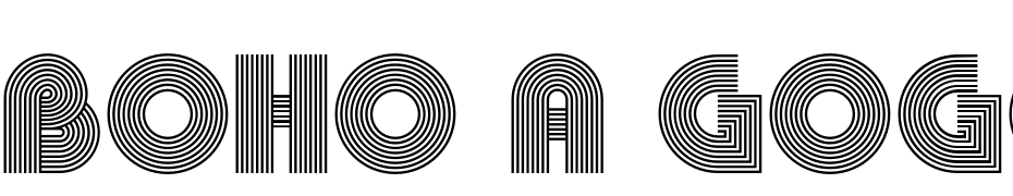 Boho A Gogo NF Yazı tipi ücretsiz indir