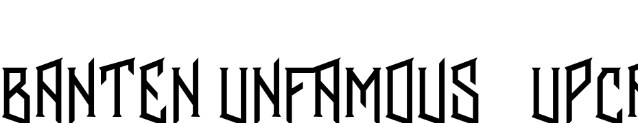 Banten Unfamous 2 Upcase Alt Polices Telecharger