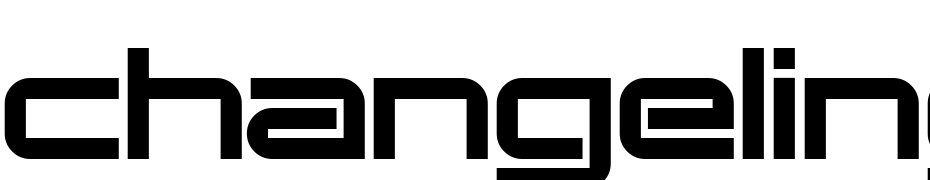Changeling Stencil Fuente Descargar Gratis