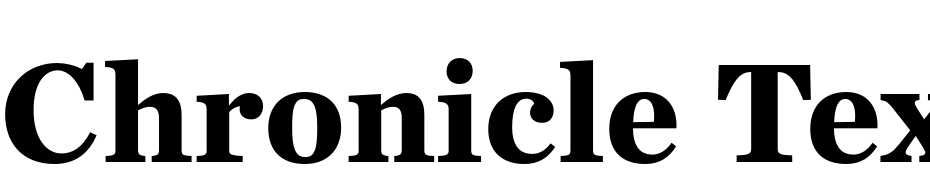 Chronicle Text G3 Bold Font Download Free
