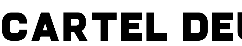 Cartel Deux Black Font Download Free