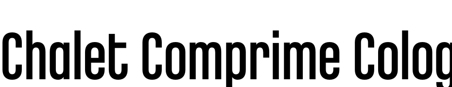 Chalet Comprime Cologne Eighty Font Download Free