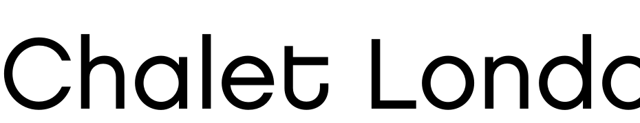 Chalet London Nineteen Eighty Font Download Free