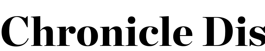 Chronicle Display Black Schrift Herunterladen Kostenlos