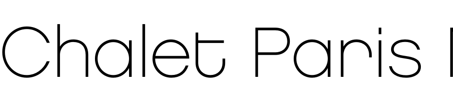Chalet Paris Nineteen Eighty Font Download Free
