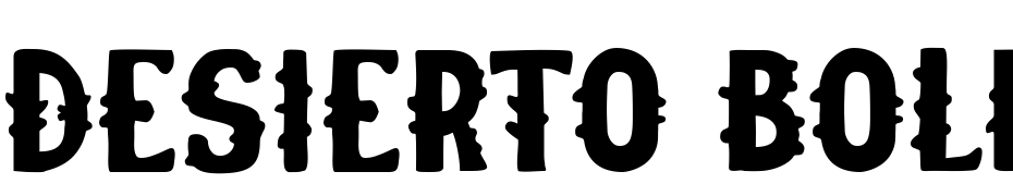 Desierto Bold Schrift Herunterladen Kostenlos
